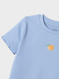 NAME IT Rib T-shirt Vivemma Serenity Peach